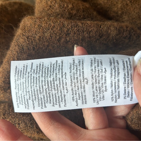 Vero Moda Wool Blend Sweater Dress with Chunky Turtleneck - Picture 5 of 8